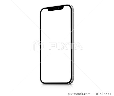 Smartphone on white background Smartphone on white background 101318355