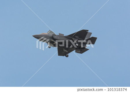 英國皇家空軍 F-35B 閃電 II 著陸姿勢 101318374