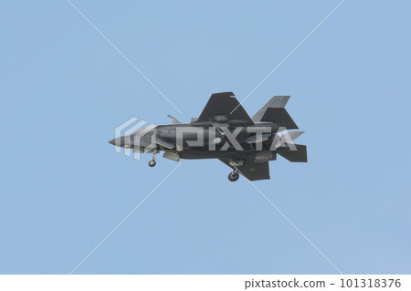英國皇家空軍 F-35B 閃電 II 著陸姿勢 101318376