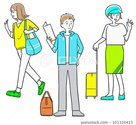 people going on trips people going on trips 101320433