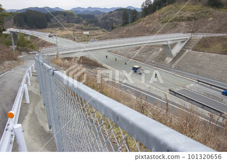 Kyushu Chuo Expressway Cold water area 101320656