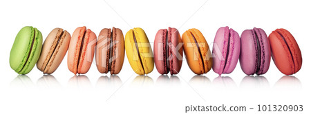 Colorful macaroons Colorful macaroons 101320903