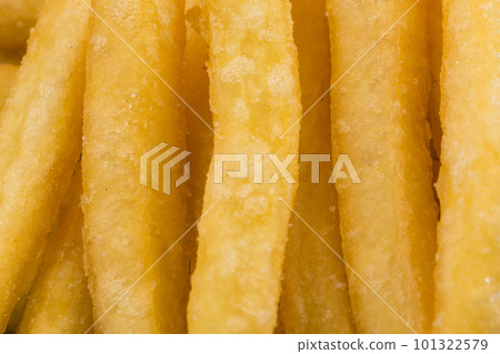 Fried potatoes closeup Fried potatoes closeup 101322579