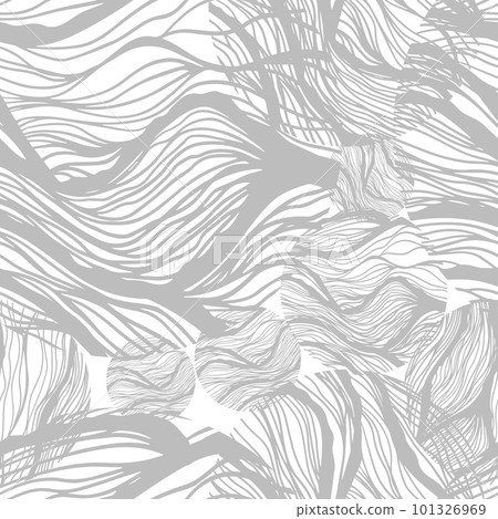 Seamless pattern of gray lines on a white background. Vector illustration 101326969