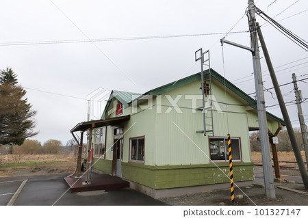 Hokkaido Hamanaka JR Hanasaki Line Chanai Station Hokkaido Hamanaka JR Hanasaki Line Chanai Station 101327147