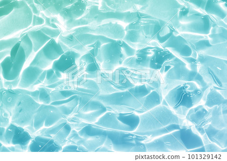 water gel wave blue green texture background 101329142