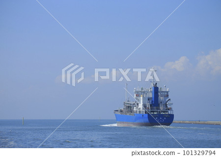貨船離開Oiketa City Miike Port, 貨船離開Oiketa City Miike Port, 101329794
