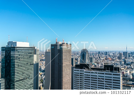 [Tokyo] Skyscrapers in central Tokyo 101332117