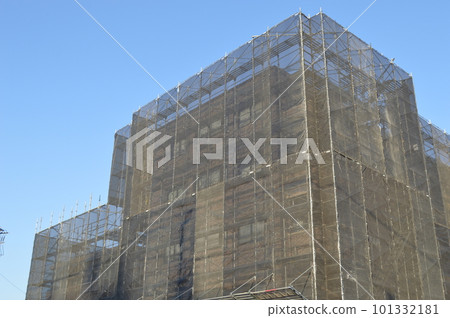 建築腳手架大修作業 101332181