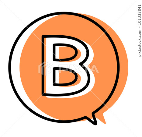 流行氣球圖標 B 101332841