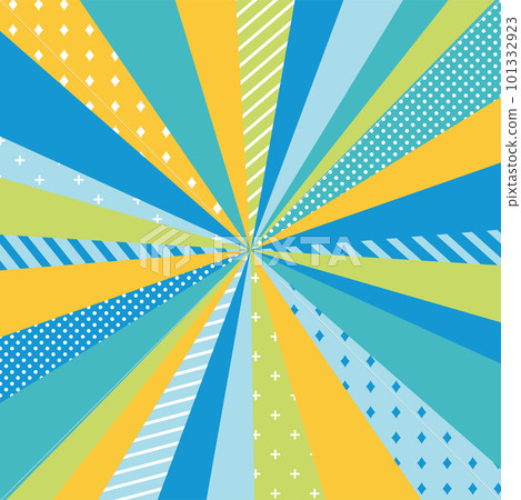 Background illustration_concentrated line_colorful 101332923