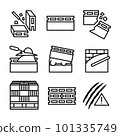 properties of concrete block for building house. 101335749