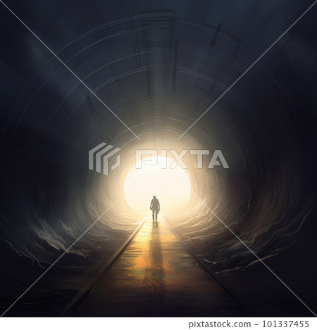 Light at the end of the tunnel.Concept art 101337455