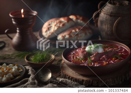 Russian cuisine with Russian products. lunch and national cuisine. Food and nutrition. tasty set of delicious food. . Traditional authentic snack and hearty meal. different dishes. Russian cuisine with Russian products. lunch and national cuisine. Food and nutrition. tasty set of delicious food. . Traditional authentic snack and hearty meal. different dishes. 101337484