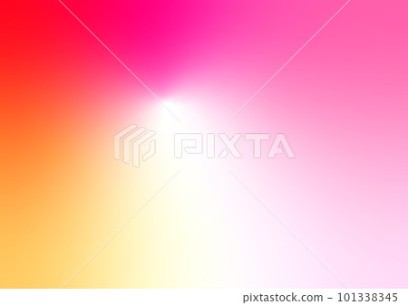 紅色、橙色和粉色的明亮多彩漸變背景 101338345