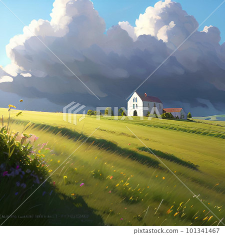 The church on the hill 101341467