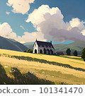 草地上的小教堂 101341470