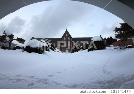 雪中的修道院_大島當別 101341474