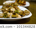 Yakitori dining table plate 101344828