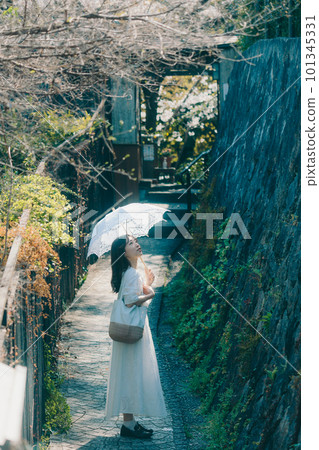 woman sightseeing 101345331