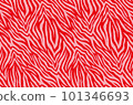 Animal print . Zebra ornament. seamless pattern background. 101346693