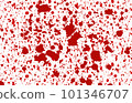 Seamless pattern with blood splatters. Halloween background. 101346707