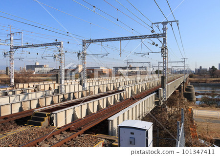 Tokaido Main Line Mukogawa Bridge 101347411