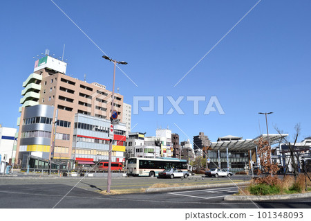Saitama Prefecture Asaka Station South Exit Cityscape 101348093