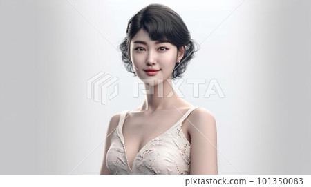 在歌舞俱樂部、休息室、俱樂部和女孩酒吧工作的理髮店工作人員（生成 AI） 101350083