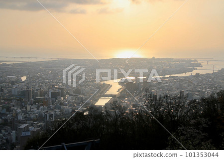 從眉山公園眺望（德島縣德島市） 101353044