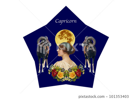 復古摩羯座明星包裝設計 復古摩羯座明星包裝設計 101353403