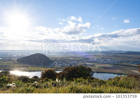 從 Toyake Moriyama 看到的石卷市 101353739