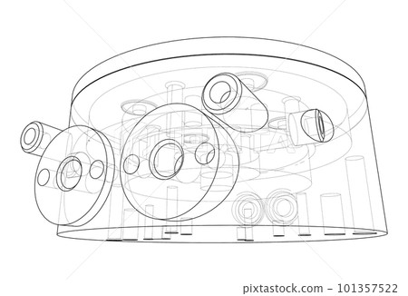 Abstract industry object concept Abstract industry object concept 101357522