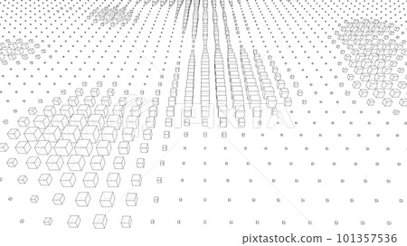 Abstract boxes background Abstract boxes background 101357536