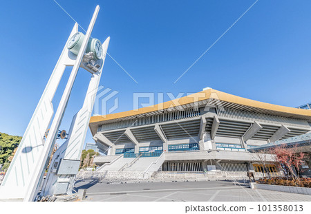 舉辦各種活動的東京都千代田區日本武道館 舉辦各種活動的東京都千代田區日本武道館 101358013