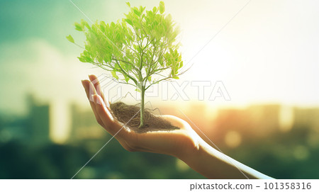 Global environment image background material Global environment image background material 101358316