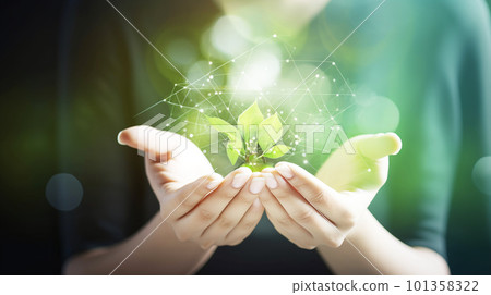 Global environment image background material Global environment image background material 101358322