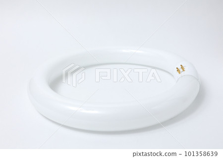 Fluorescent tube, fluorescent lamp, circular fluorescent lamp, electricity, glass tube, glass, circle, light, light, energy 101358639