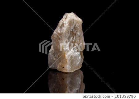 Macro mineral stone Moonstone a black background Macro mineral stone Moonstone a black background 101359790