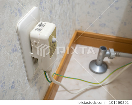 Power plug for washlet (warm water washing toilet seat) Power plug for washlet (warm water washing toilet seat) 101360201