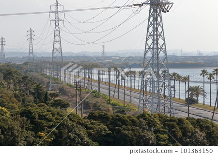 Power transmission tower 101363150