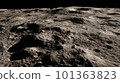 crater visible on the moon 101363823