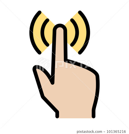 Click color line icon Click color line icon 101365216