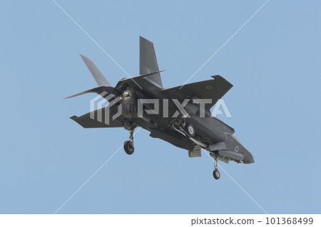 Royal Air Force F-35B Lightning II landing posture 101368499