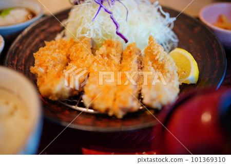 美味的炸豬排套餐 101369310