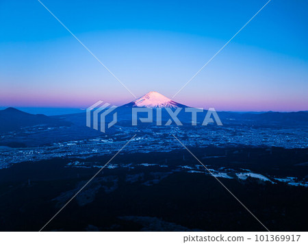 富士山旅行藍天 101369917