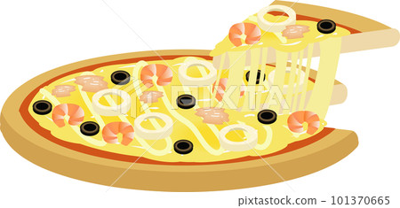 海鮮披薩 海鮮披薩 101370665