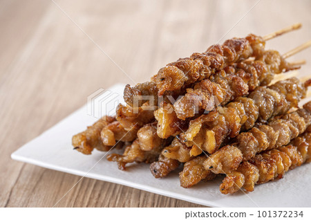 Hakata specialty chicken skin 101372234