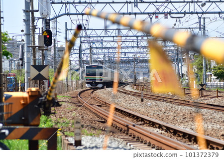 東海道線鎌倉(客運貨運)鐵路道口 東海道線鎌倉(客運貨運)鐵路道口 101372379