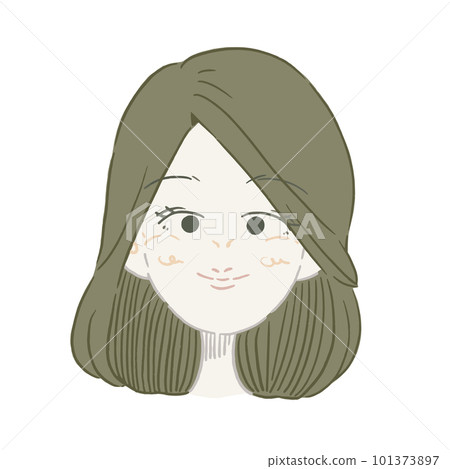 按臉型圖解【柔雅】 101373897